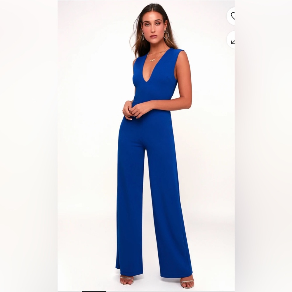 Nwot Lulus Thinking Out Loud Jumpsuit - image 2